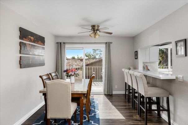 Dining room, Interior, Wood Texture Flooring