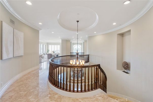 Chandelier, Interior, Recessed Lighting