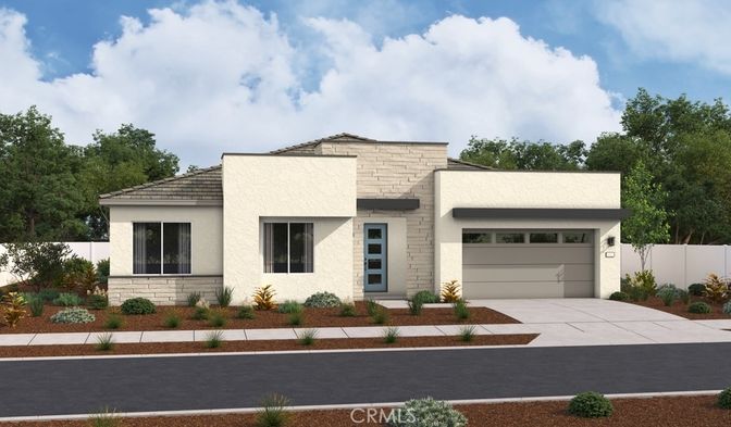 Attached, Exterior, Facade, Modern