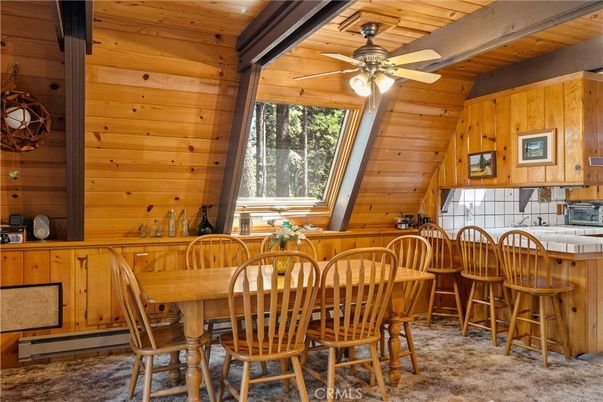 Dining room, Interior, Kitchen, Wooden Ceilings, Wooden Walls
