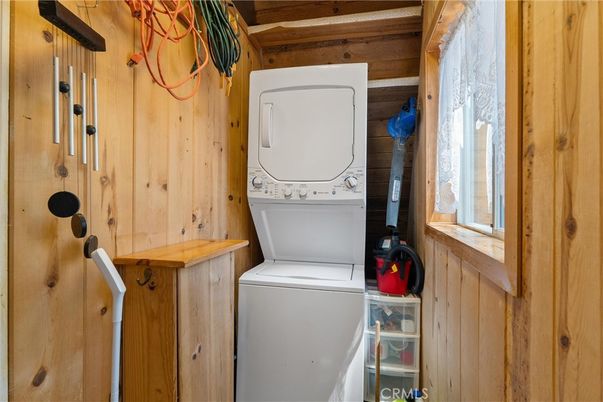 Interior, Utility Closets, Washer, Wooden Walls