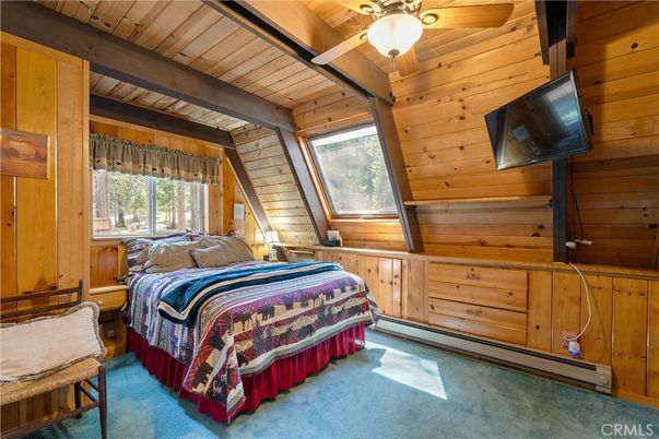 Bedroom, Interior, Wooden Beams, Wooden Ceilings, Wooden Walls