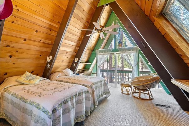 Bedroom, Interior, Wooden Beams, Wooden Ceilings, Wooden Walls