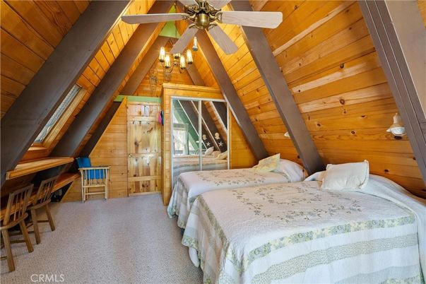 Bedroom, Interior, Wooden Beams, Wooden Ceilings, Wooden Walls