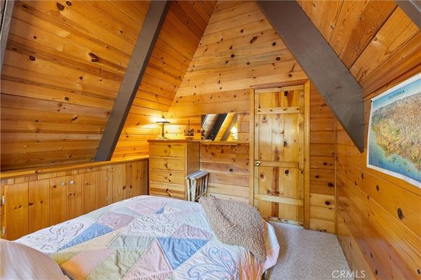 Bedroom, Interior, Wooden Beams, Wooden Ceilings, Wooden Walls