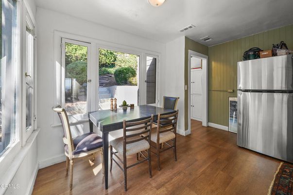 Dining room, Interior, Wood Texture Flooring