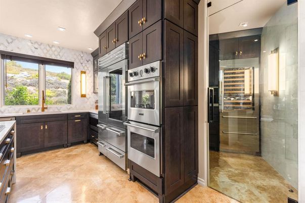 Interior, Kitchen, Recessed Lighting, Stainless Steel Appliances