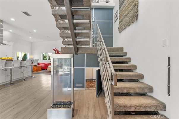 Interior, Recessed Lighting, Wood Texture Flooring