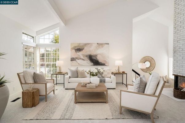 Fireplace, Interior, Living room, Stone Walls