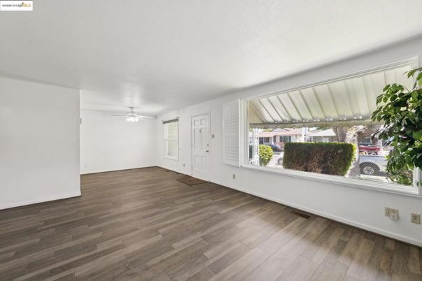 Empty room, Interior, Wood Texture Flooring