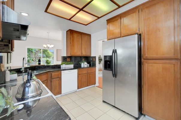 Chandelier, Interior, Kitchen, Recessed Lighting