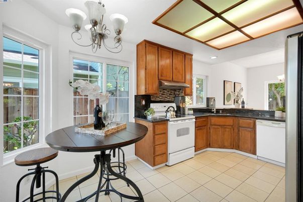 Chandelier, Interior, Kitchen, Recessed Lighting