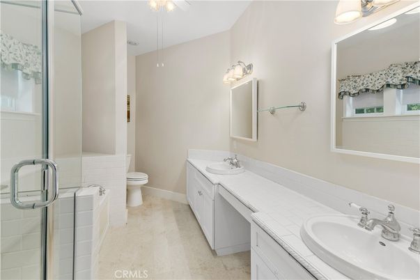 Bathroom, Dual Sink Vanities, Interior, Tile Countertops