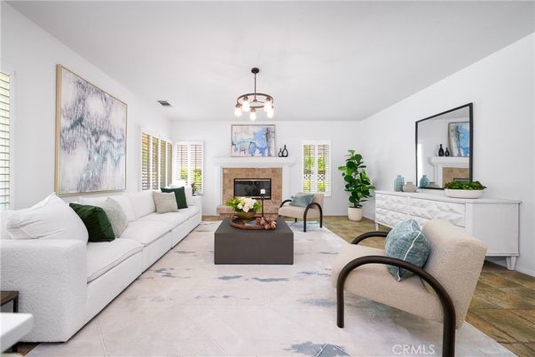 Fireplace, Interior, Living room, Pendant Lights