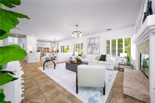 Interior, Kitchen, Living room, Pendant Lights, Recessed Lighting