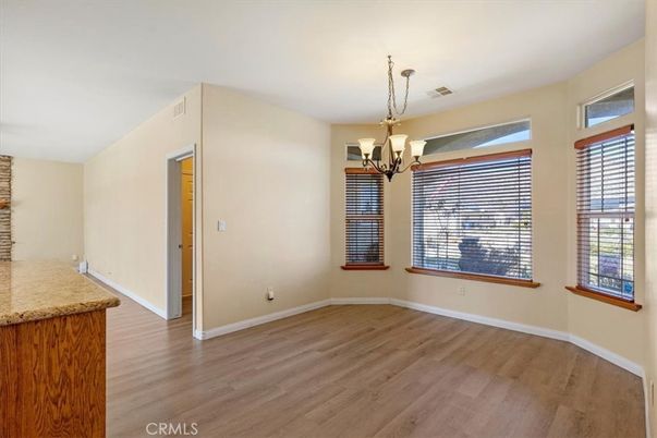 Chandelier, Empty room, Interior, Wood Texture Flooring