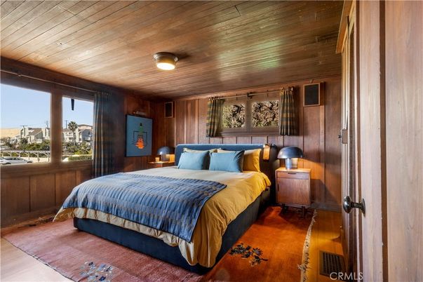 Bedroom, Interior, Wooden Ceilings, Wood Texture Flooring, Wooden Walls