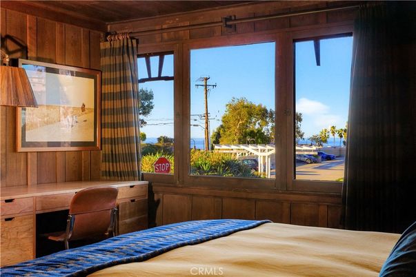 Bedroom, Interior, Water, Wooden Walls
