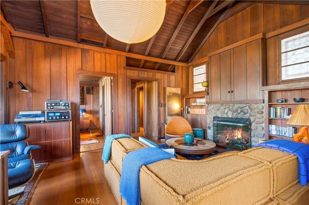 Fireplace, Interior, Living room, Wooden Beams, Wooden Ceilings, Wood Texture Flooring, Wooden Walls