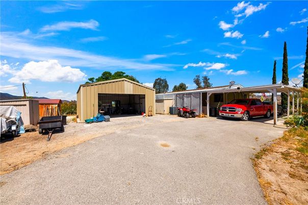 Backyard, Detached Garage, Exterior