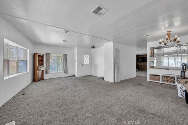 Chandelier, Empty room, Interior