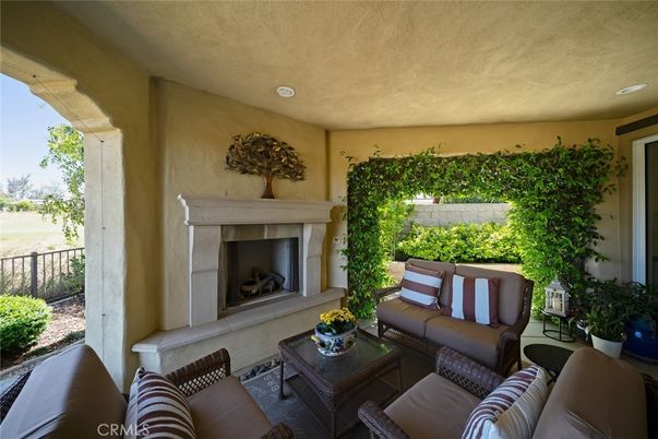Exterior, Fireplace, Recessed Lighting