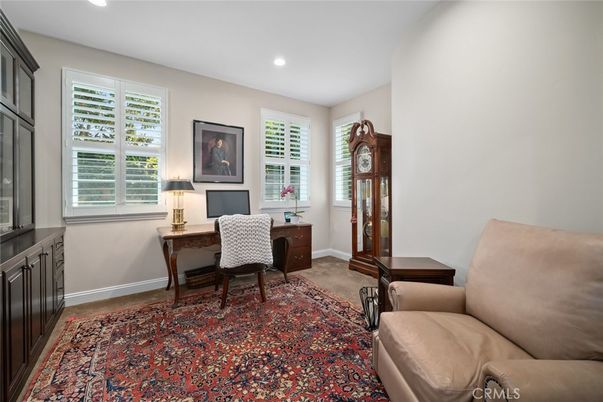 Home Office, Interior, Recessed Lighting