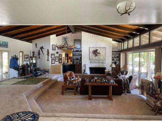Fireplace, Interior, Living room, Stone Walls, Wooden Beams, Wooden Ceilings