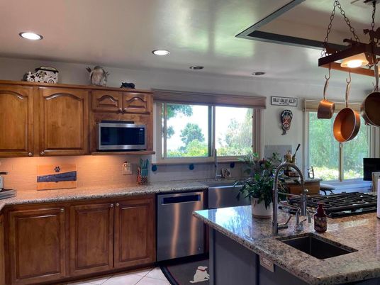 Interior, Kitchen, Recessed Lighting, Stainless Steel Appliances