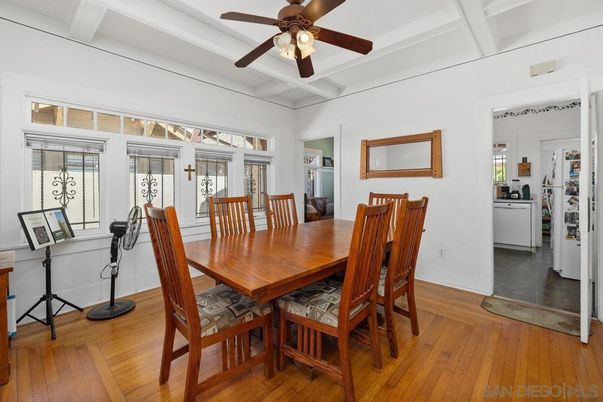 Dining room, Interior, Wood Texture Flooring