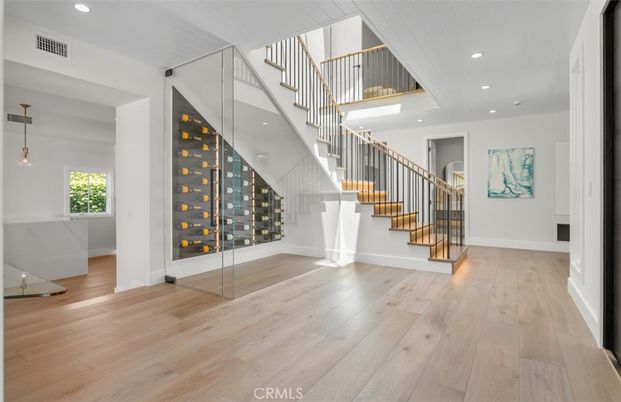 Interior, Pendant Lights, Recessed Lighting, Wood Texture Flooring