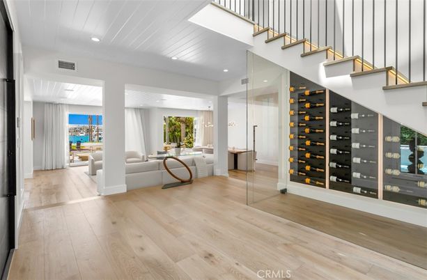 Interior, Pendant Lights, Recessed Lighting, Wood Texture Flooring