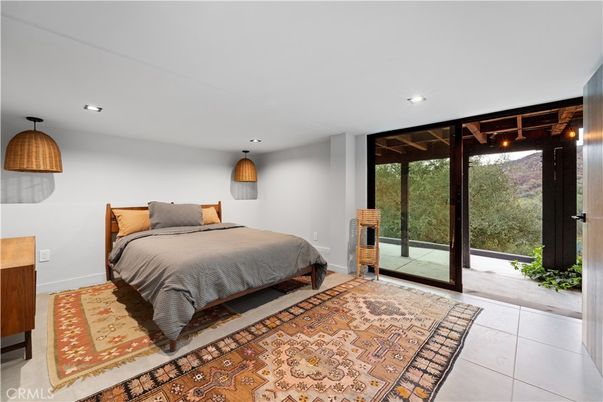 Bedroom, Interior, Pendant Lights, Recessed Lighting