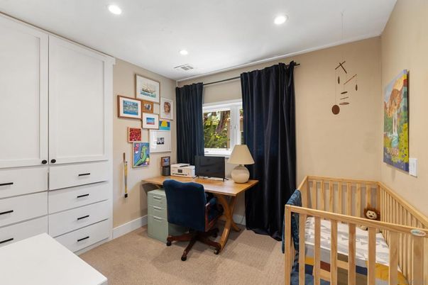 Home Office, Interior, Recessed Lighting