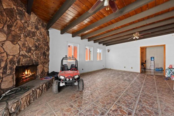 Fireplace, Interior, Stone Walls, Wooden Beams, Wooden Ceilings