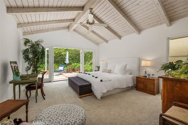 Bedroom, Interior, Wooden Beams, Wooden Ceilings
