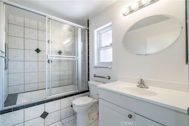 Bathroom, Glass Shower, Interior, Marble Walls