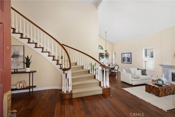 Chandelier, Dining room, Fireplace, Interior, Living room, Wood Texture Flooring