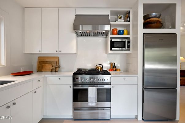 Interior, Kitchen, Stainless Steel Appliances