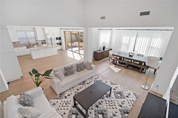 Dining room, Interior, Kitchen, Living room, Wood Texture Flooring
