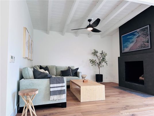 Fireplace, Interior, Living room, Wood Texture Flooring