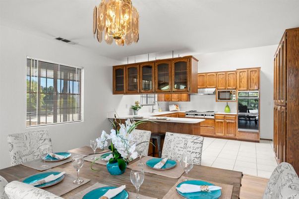 Dining room, Interior, Kitchen