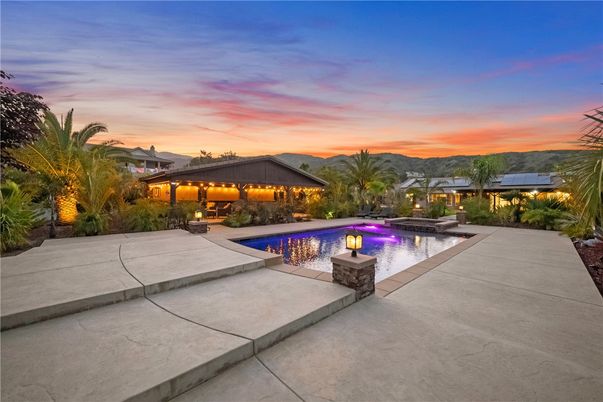 Exterior, Pool, Solar Panels
