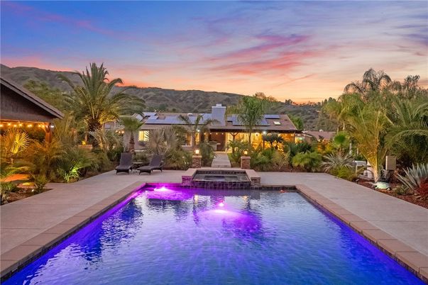 Exterior, Pool, Solar Panels