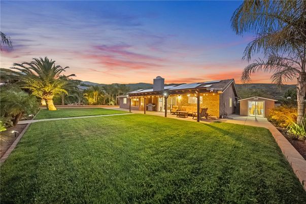 Backyard, Exterior, Solar Panels