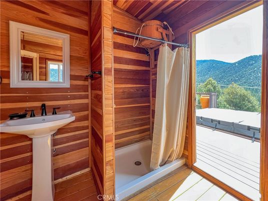 Bathroom, Interior, Wooden Ceilings, Wooden Walls