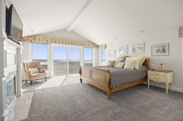 Bedroom, Fireplace, Interior, Water