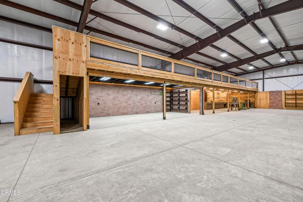 Interior, Stone Walls, Wooden Beams
