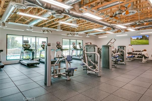 Fitness Equipment, Gym, Interior