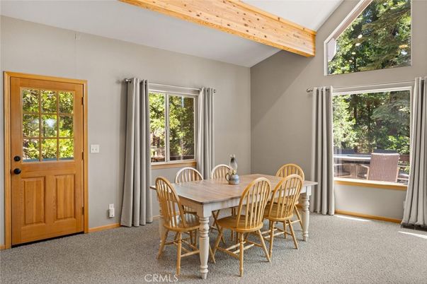 Dining room, Interior, Wooden Beams